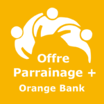 Logo Offre parrainage + Orange Bank